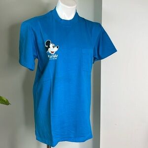 Florida 100% Cotton Mickey Mouse Tee large